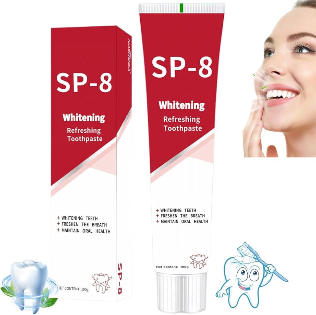 SP-8 Whitening Toothpaste